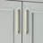 61'' Single Bathroom Vanity with Carrara Marble Top-93359284