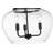 Jocelyn Glass Semi Flush Mount-1304911825