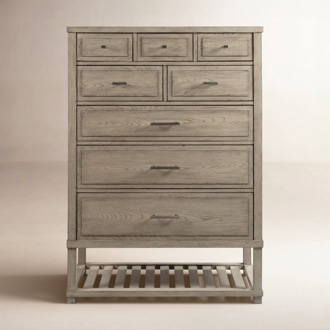 Kimmell Solid Wood 40'' W 8 - Drawer Dresser Birch Lane™