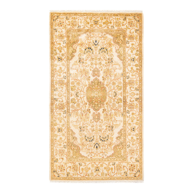 Classic One-of-a-Kind 3' 1" X 5' 7" Hand Knotted Area Rug