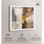 Art mural bohème Patchwork Plains III Shadowbox par Art Remedy, cadre blanc, 31 x 31-969502648-969502650