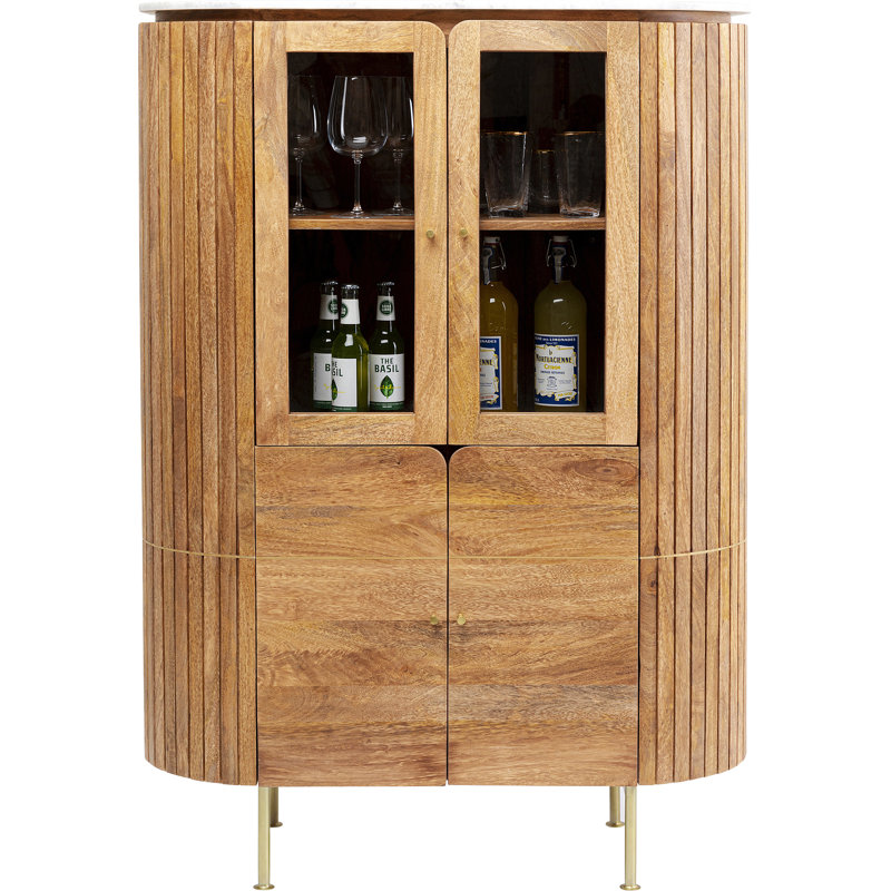 Grace 4 Door Solid Wood Wardrobe