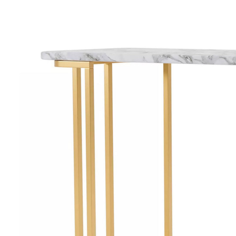 Console 47,25 po Matérian, Blanc