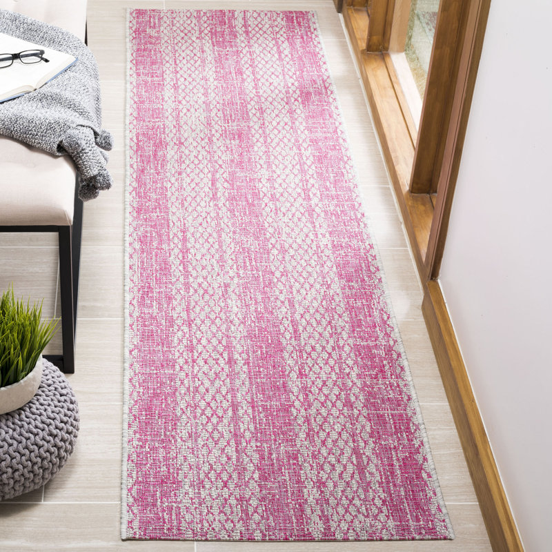 Herefordshire Performance Striped Indoor/Outdoor Area Rug, Rectangle 2'3" x 6'7"