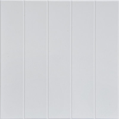 Bead Board 19.63'' L x 19.63'' W Textured Polystyrene Glue Up Ceiling Tile