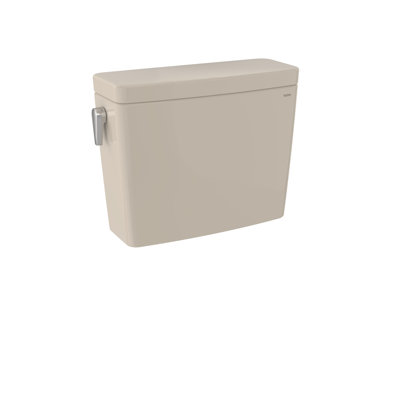 Réservoir de toilette allongé deux pièces à double chasse 1,28 et 0,8 GPF TOTO® Drake® avec compatibilité WASHLET® + chasse d'eau automatique, os