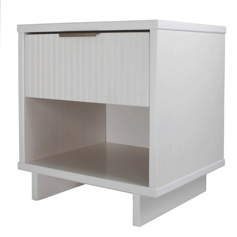 Granville 18" Nightstand In (1-Drawer), White