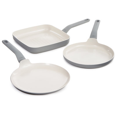 Ensemble de batterie de cuisine antiadhésive 3 pièces BergHOFF Balance, aluminium recyclé