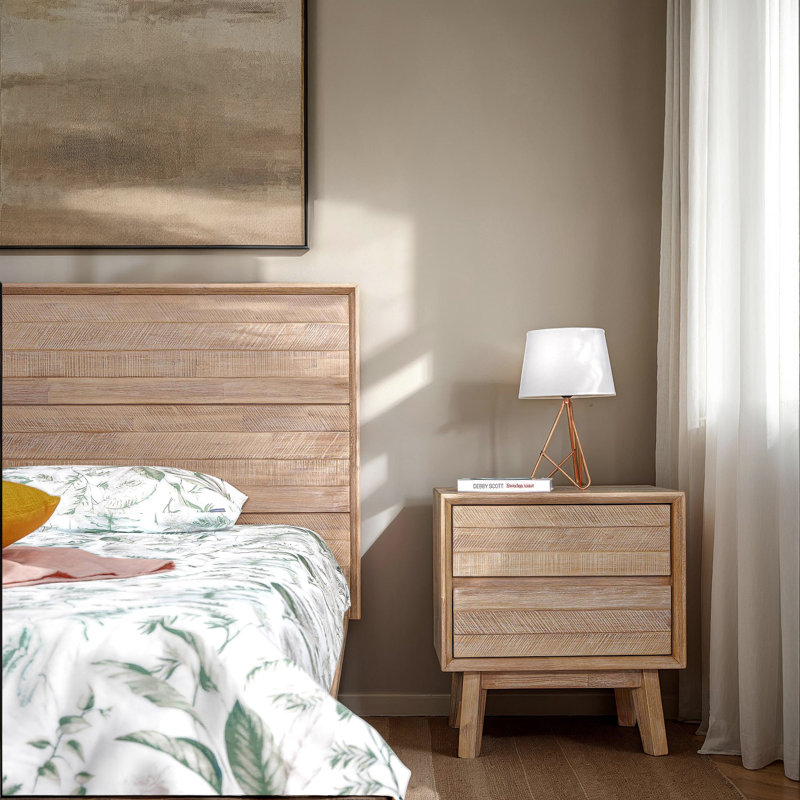 Claxton 22" Wide 2-Drawer Nightstand