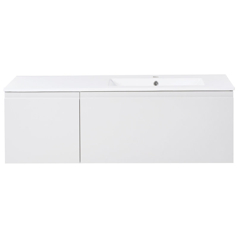 1200mm Single Bathroom Vanity with Integrated Ceramic Basin