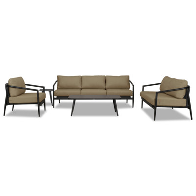 Delaine 5 Piece Sunbrella Sofa Seating Group with Sunbrella Cushions -  Joss & Main, 8BDD38D9E1CA459C9F1776B41ADD6EBB