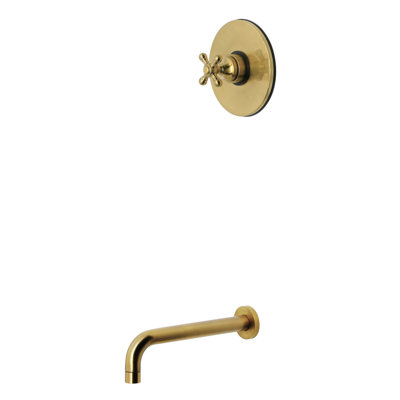 Robinet de baignoire à pression équilibrée à poignée simple Kingston Brass Metropolitan