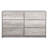6-Drawer Dresser With Large Fabric Drawers-1925974893