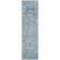 Machine Washable Indoor/Outdoor Christain ACN1373 Teal Rug