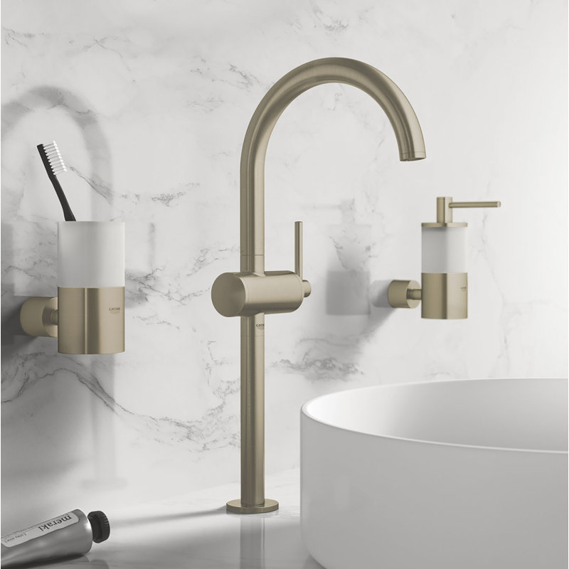 Atrio® Single Hole Bathroom Faucet, Brushed Nickel