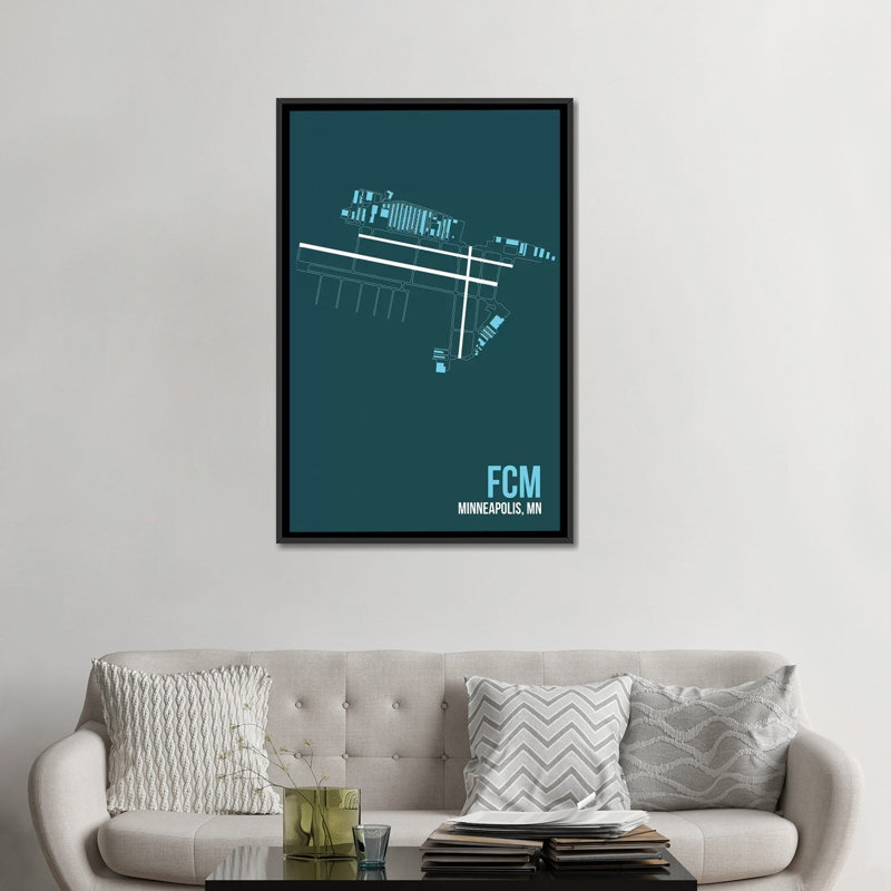«Schnumplays», impression sur toile, H 26 po x l 18 po x P 1,5 po, Toile avec cadre noir, Pas de tapis