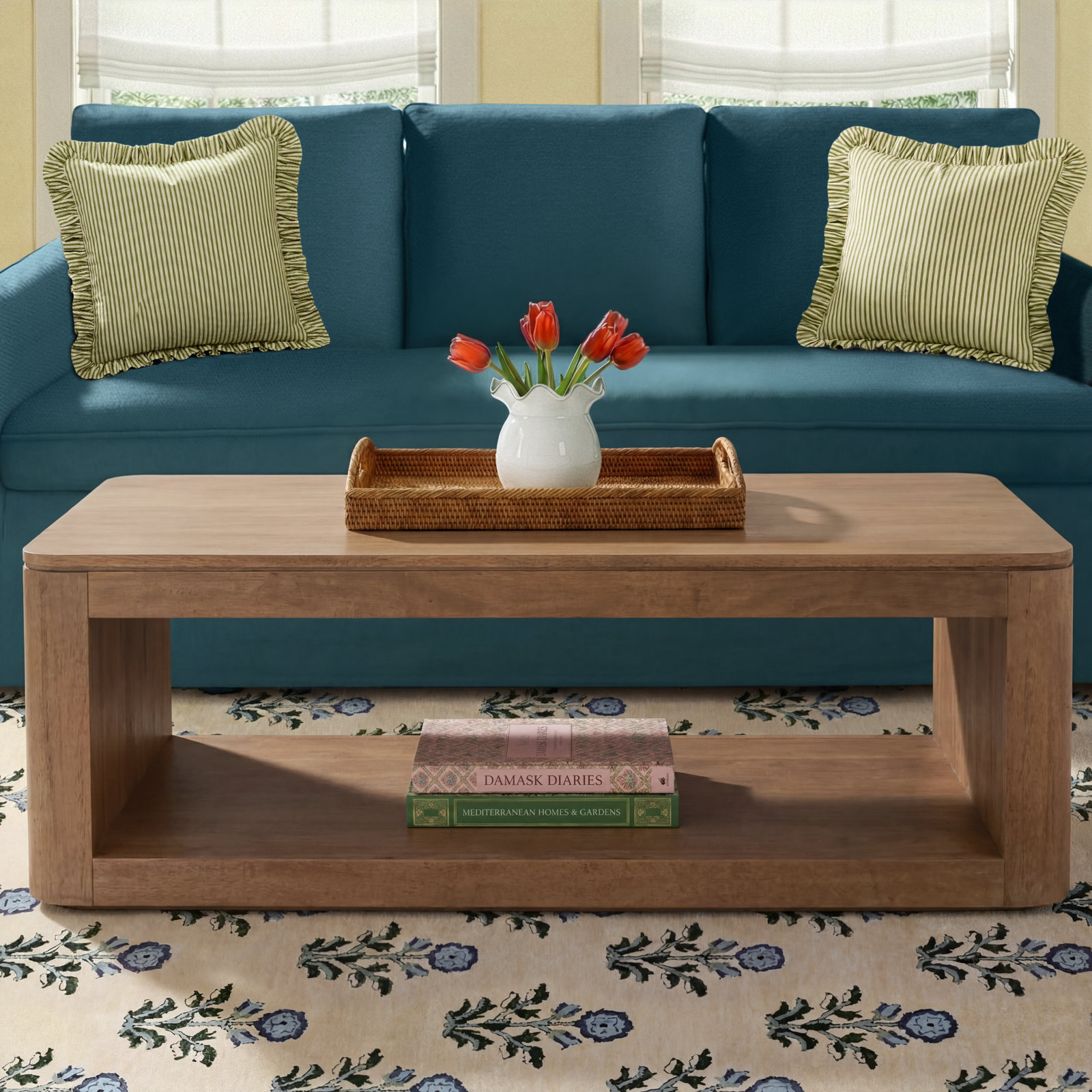 Melora Solid Wood Coffee Table