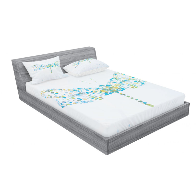 Microfiber Sheet Set, Full Sheet Set with Fitted Sheet