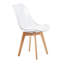 Ensemble de salle à manger 5 pièces avec 1 table et 4 chaises-1796334193