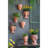 8X4x9" Head Bust Cement Planter, Brown - Add Elegance To Garden Area Enhance Indoor-1923408370