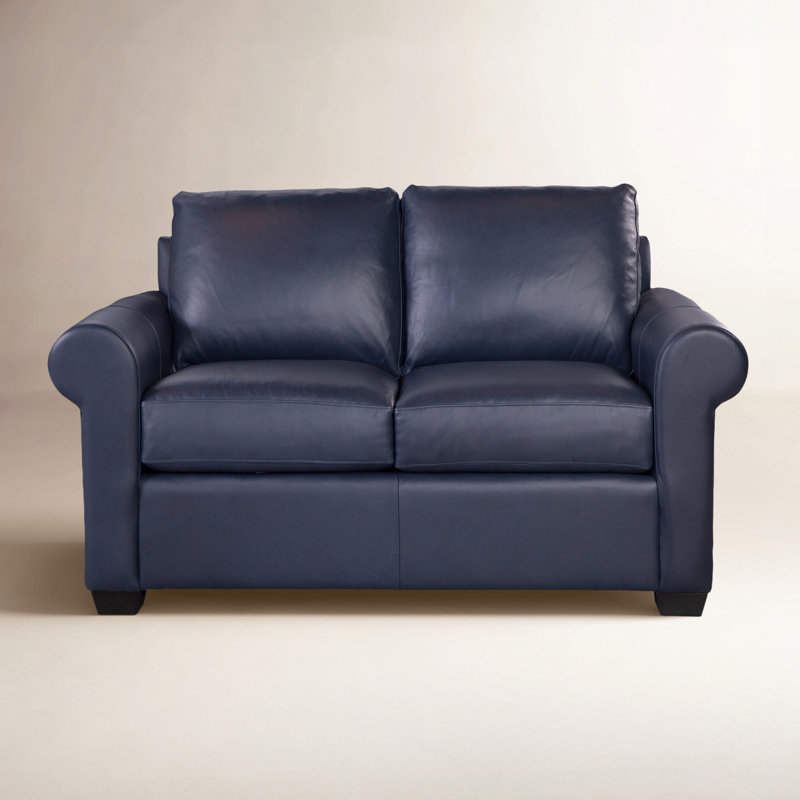 Bedford 62'' Loveseat, Luxtan Navy, Havana