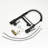 Black Pull Down Kitchen Faucet, Stainless Steel, 360 Rotation, Easy To Operate And Clean 360-Degree Scratches-1170019943