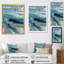 «Green River», art mural vert, impression sur toile-1065429273-819589683-1065429272