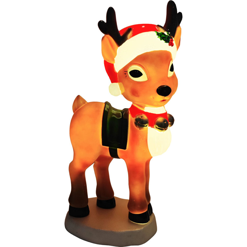 Soufflerie de Noël avec chapeau de père Noël Fraser Hill Farm 28 po