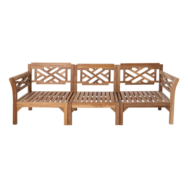 Boduram Outdoor 3 - Seat Patio Sofa, Antique Beige