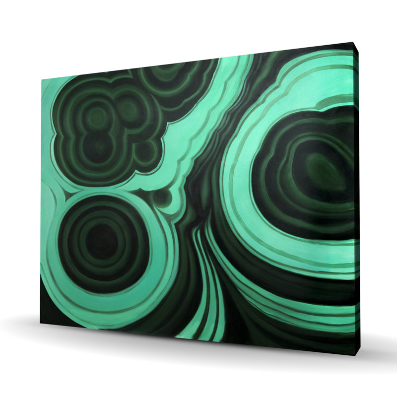 Pierre Malachite - Toile de minéraux de bureau pour la décoration intérieure