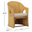 Iliad Wicker Patio Chair with Cushions
