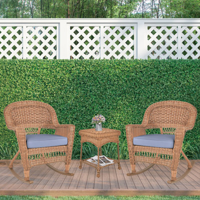 Starner 2 - Person Patio Conversation Set with Cushions
