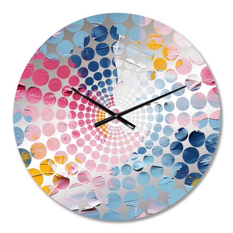 Makaira - Horloge murale abstraite, Médium