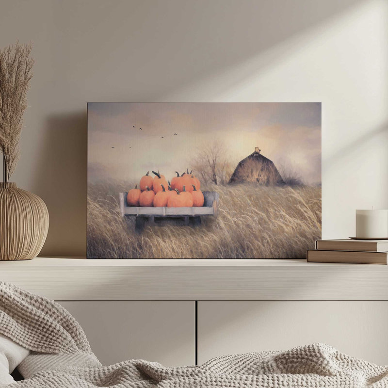 «Autumn Haul I» par Lori Deiter, reproduction d'art, L 18 po x H 12 po, Ne s’applique pas, Wrapped Canvas