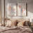 Soft Blush and Cream Abstract Set of 2-514407363-514407389