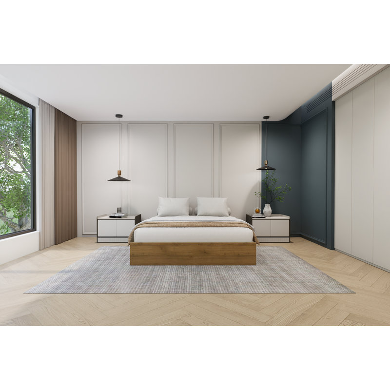 Lit plateforme Modern, Brown