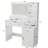 Modern Dressing Table With Adequate Storage And Lights For Bedroom Use Functional Drawer Hidden Compartments