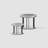 Solar Powered Integrated LED Floor Lamp End Table (set of 2)-89897335
