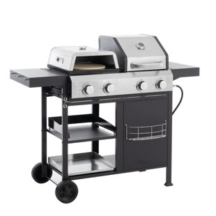 2+2 Multi-function Burner Gas Grill