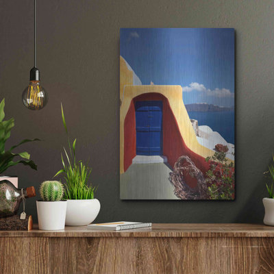 " Blue Door, " by Larry Malvin