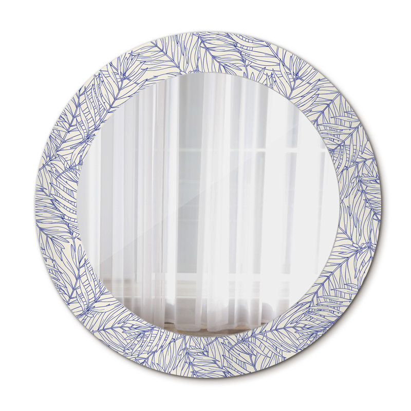 Huldar Glass Flat Wall Mirror
