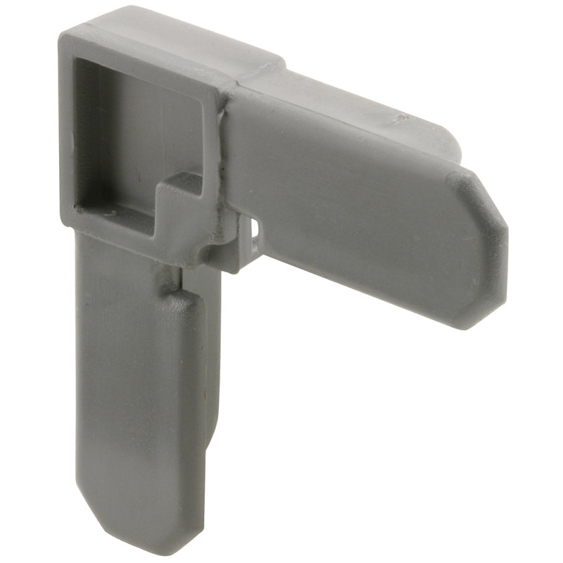 Coins de cadre en plastique Prime-Line, 5/16 po x 3/4 po, Gris