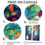 Multicolor Vibrant Vines I - Abstract Botanicals, art mural 2 pièces-1957717549-1957717714-1957717725
