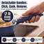 Batterie de cuisine antiadhésive en céramique 18 pièces Gotham Steel-128758217