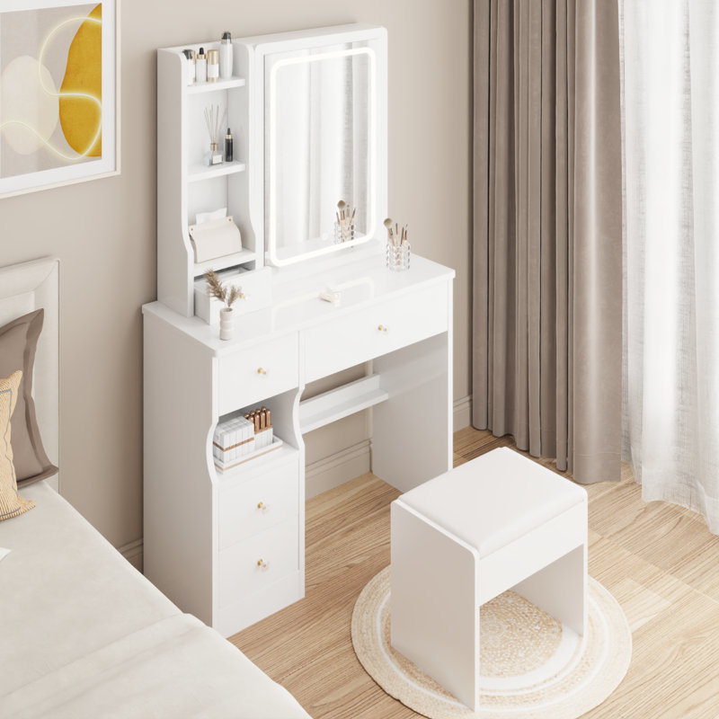 Shantai Vanity, White