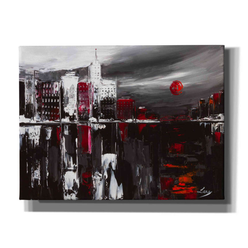 Deep Dream - peinture sur toile tendue, H 12 po x l 16 po x P 0,75 po
