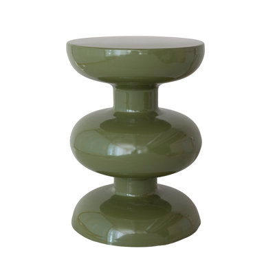 Metal And Reclaimed Wood Side Table