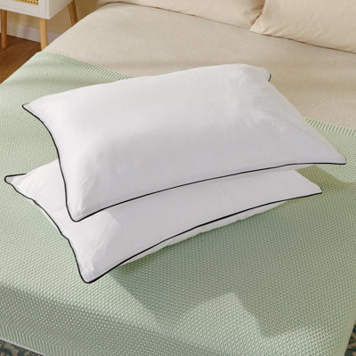 Egyptian-Quality Cotton Soft Feel Luxury Pillow Pair