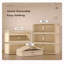 Armoire de rangement, bacs de rangement de 69 po, bacs de rangement, rangement latéral de 19,69 po, pliable avec porte magnétique, plastique avec roues, organisateurs de placard et