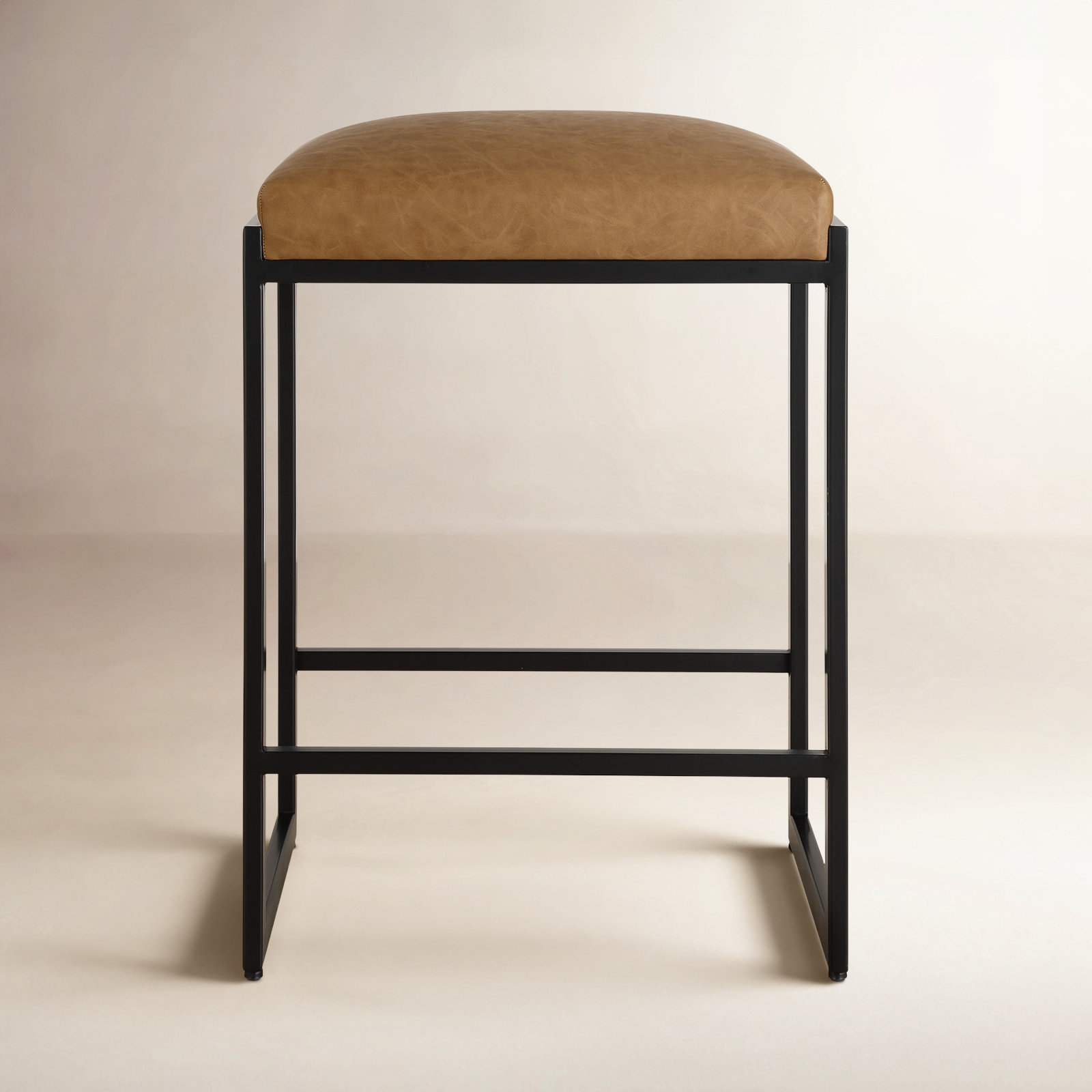 Fullerton Accent Stool, Black